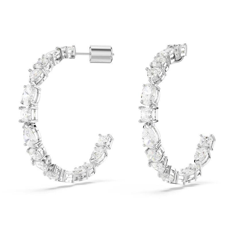 Swarovski Mesmera Hoop Earrings image number 2