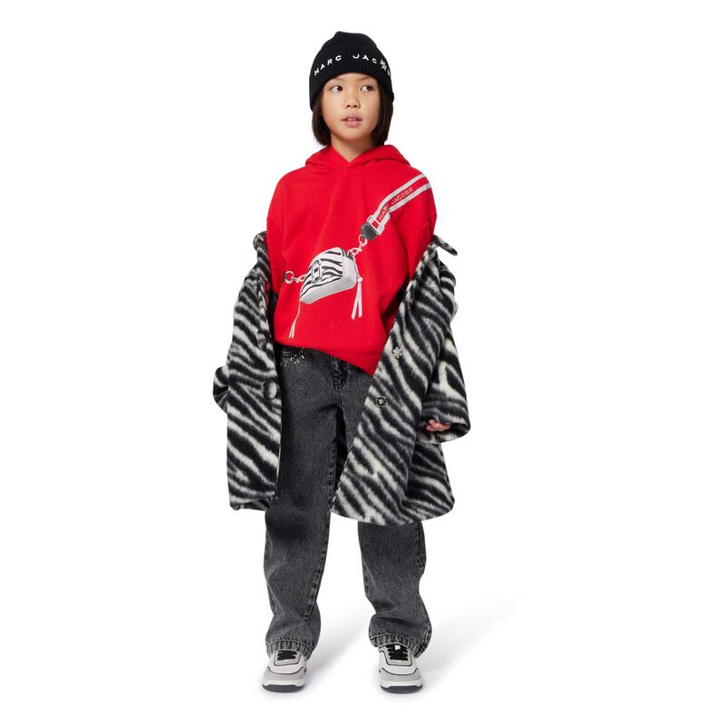 MARC JACOBS Snapshot Bag Hoodie 8Y-10Y image number 1