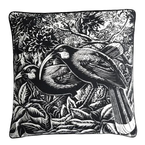 E Mervyn Taylor Nga Huia Cushion Cover