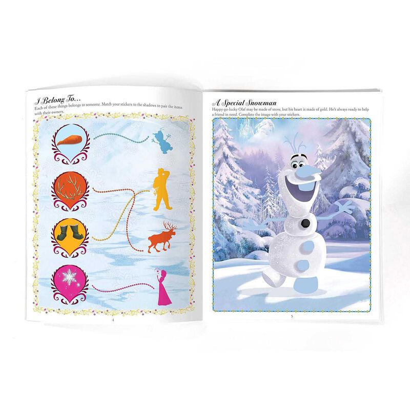 Sticker Book Treasury Disney Frozen image number 2
