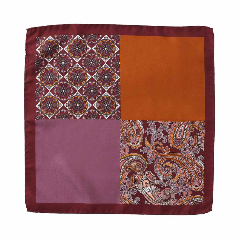 Cambridge Rondelle 4-Way Pocket Square image number 4