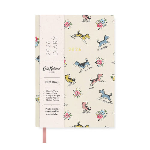 Cath Kidston 2026 Billie & Friends A6 Linen Diary