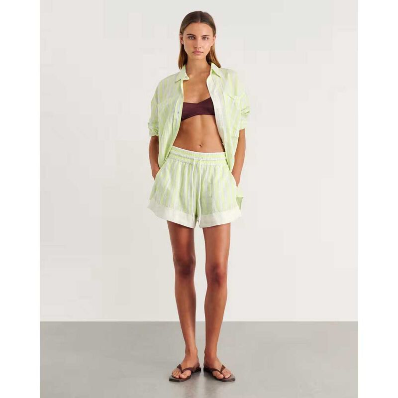 JAG Gigi Stripe Pull On Short image number 15