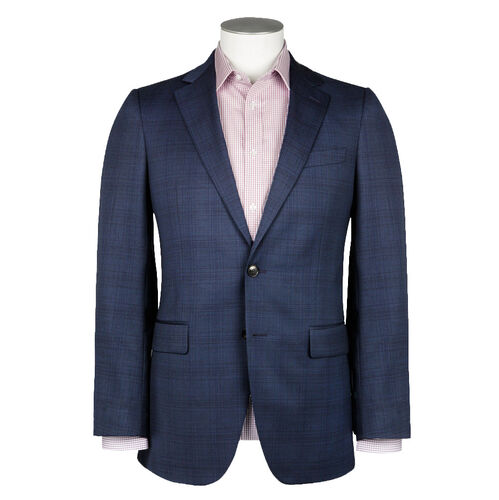 Rembrandt Cooper Blue Check Suit Jacket