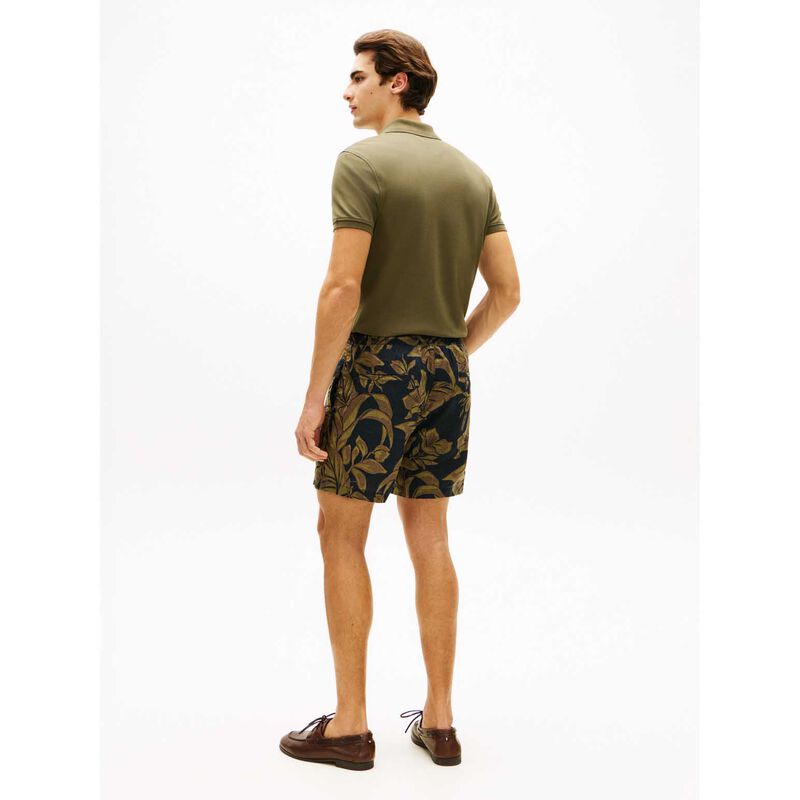 Tommy Hilfiger Dover Pure Linen Print 6" Inseam Chino Shorts image number 1
