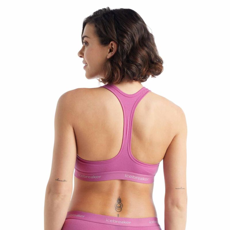 Icebreaker Womens Sprite Racerback Bra image number 5