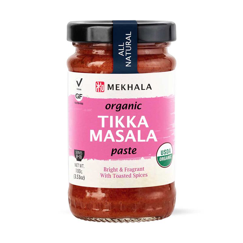 Mekhala Organic Tikka Masala Curry Paste 100g image number 0
