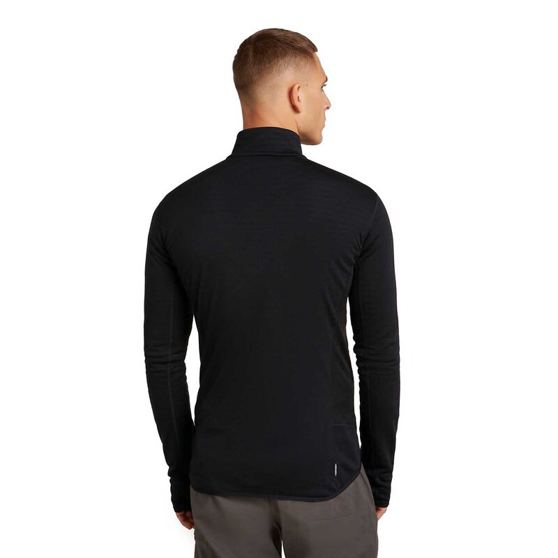 Icebreaker M Merino Blend 300 RealFleece Descender LS Zip image number 1