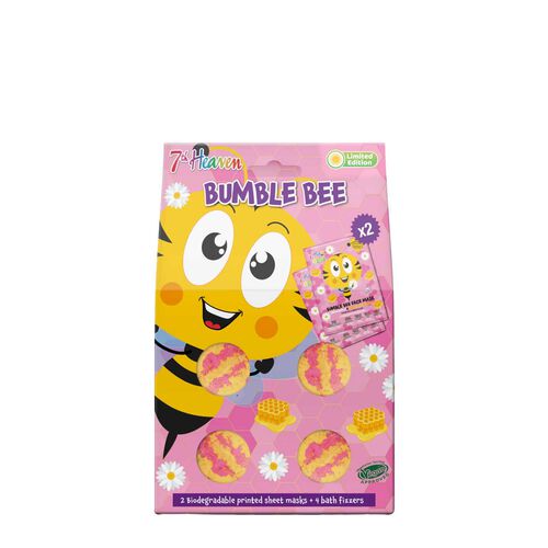 7th Heaven Bumble Bee Face Mask & Fizzer Set