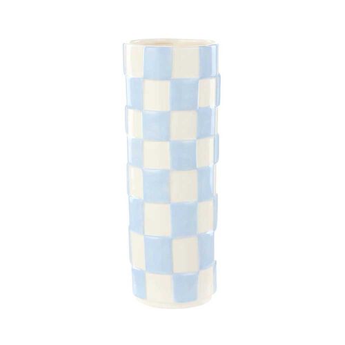 Emporium Lulu Collection Check Vase