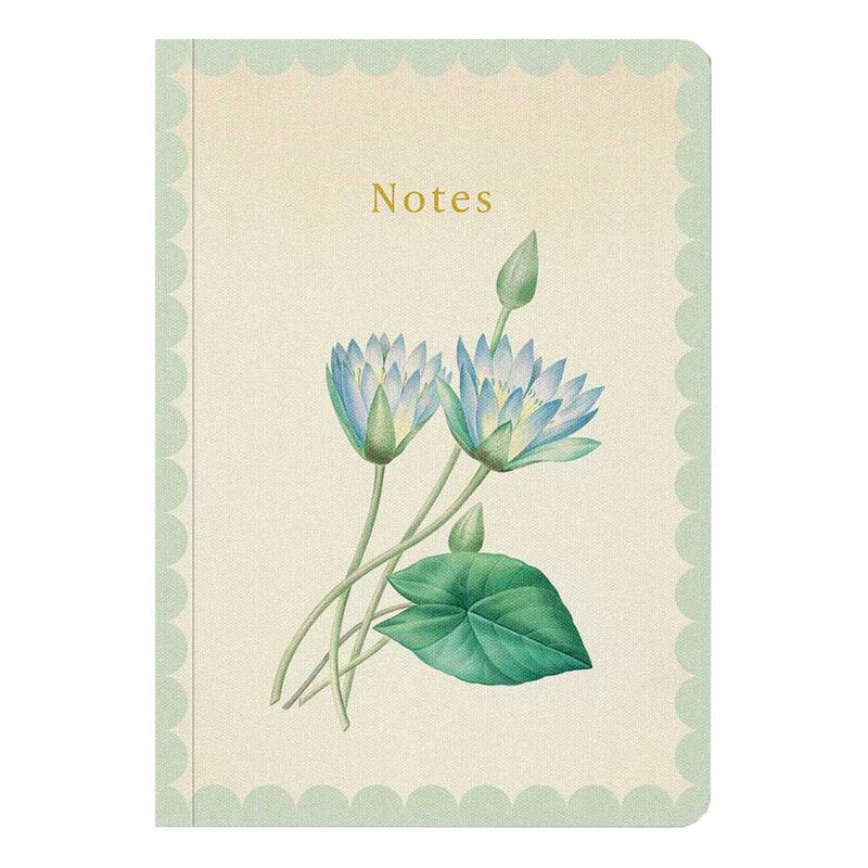 Kaleido Nymphaea-Caerulea A6 Premium Soft Cover Notebook image number 0