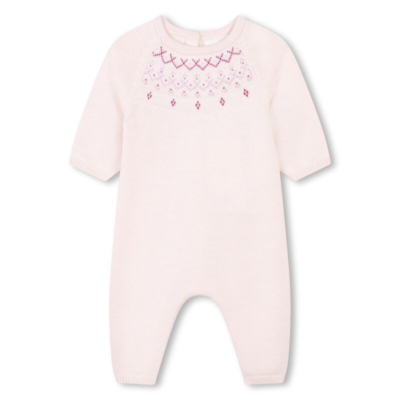 Carrement Beau Knitted Onesie 3M - 18M image number 0