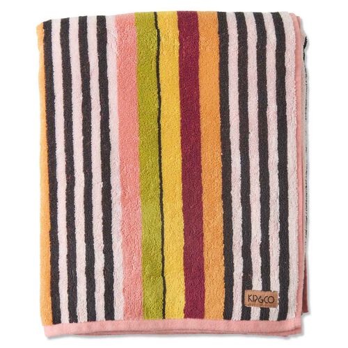 Kip&Co Casablanca Stripe Terry Beach Towel