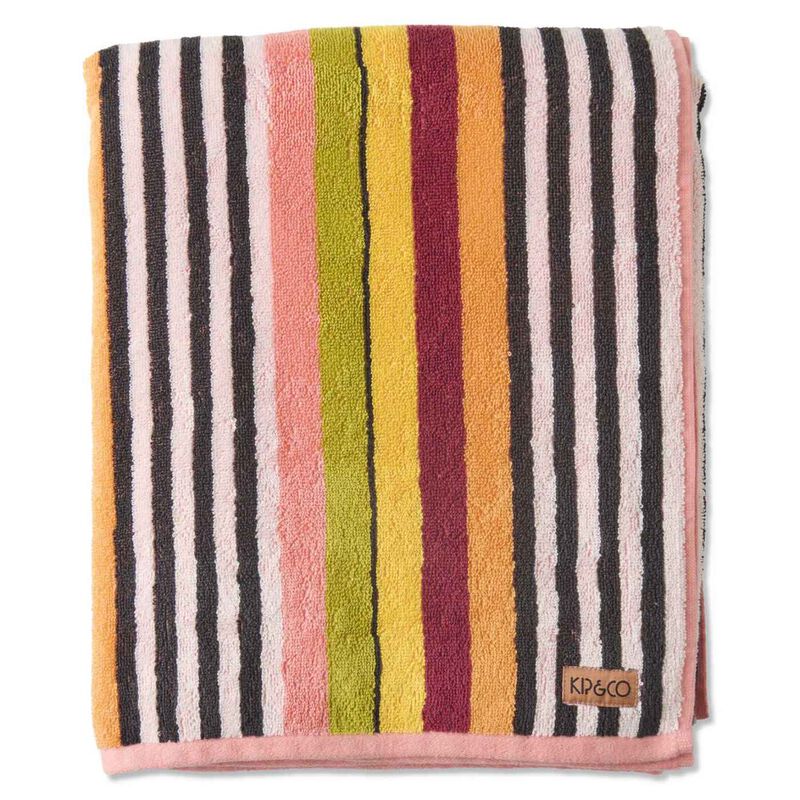 Kip&Co Casablanca Stripe Terry Beach Towel image number 0