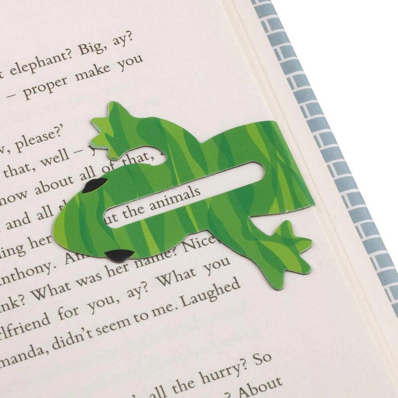 Thinking Gifts Line Marker Magnetic Bookmark Set of 2 - Critters image number 2