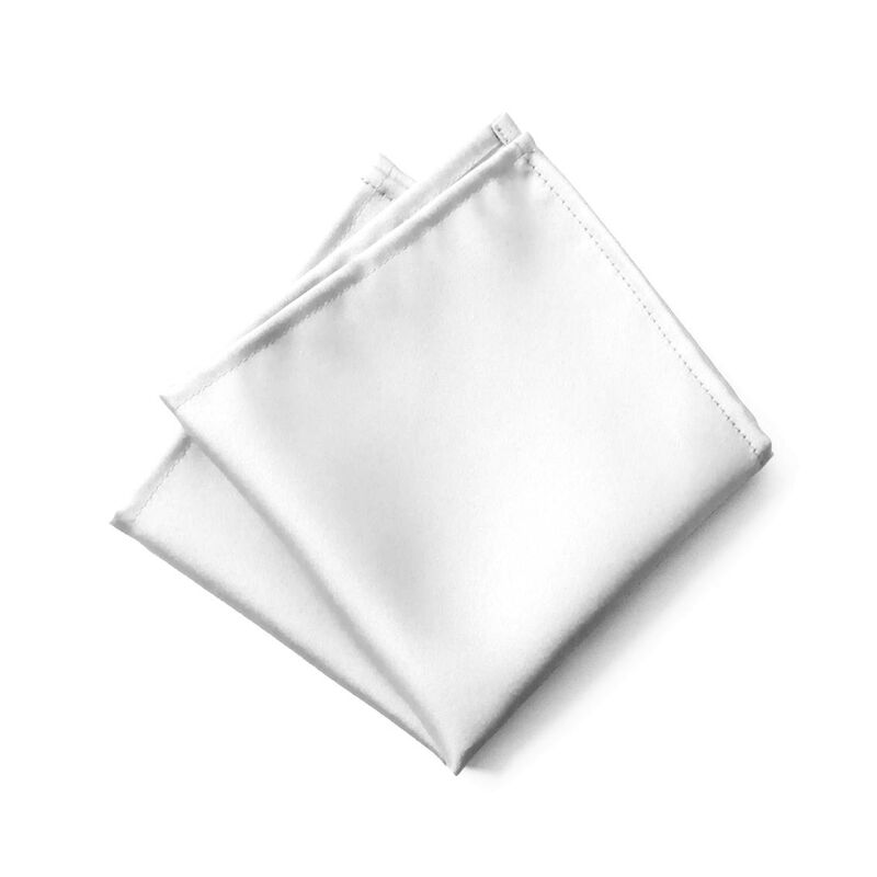 Fellini Italian Satin Pocket Square image number 7