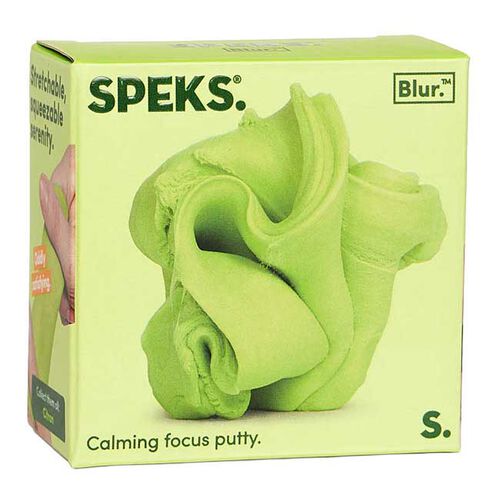 Speks Blur Calming Focus Putty Citron