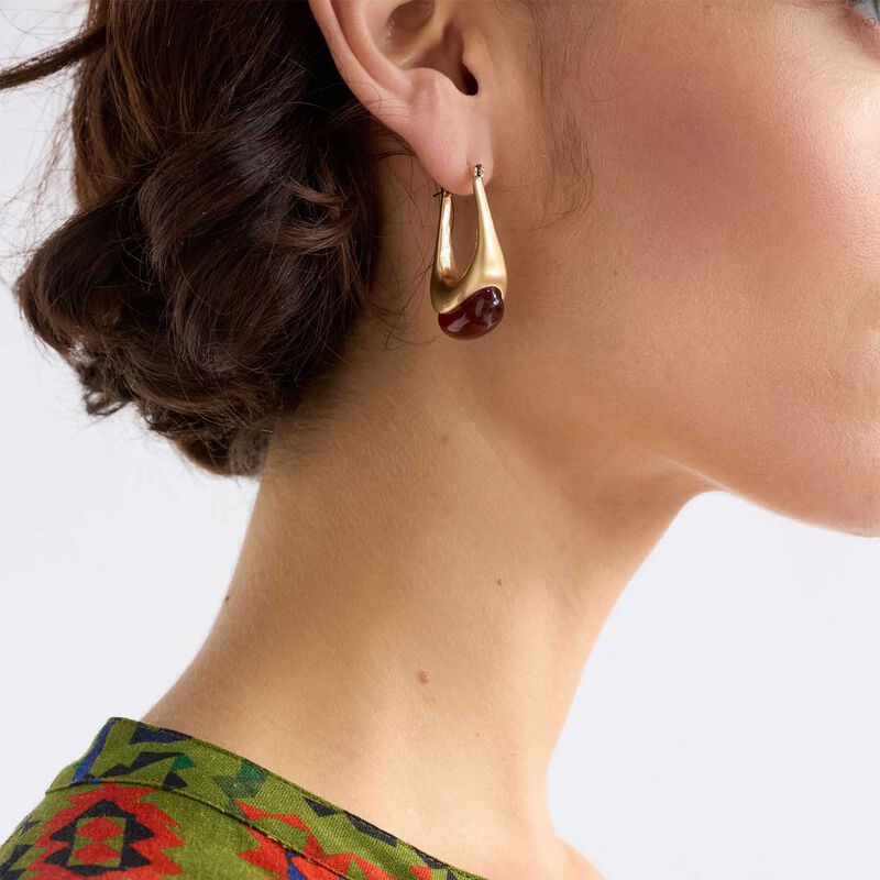 Elk Korvvo Long Hoop Earring image number 2