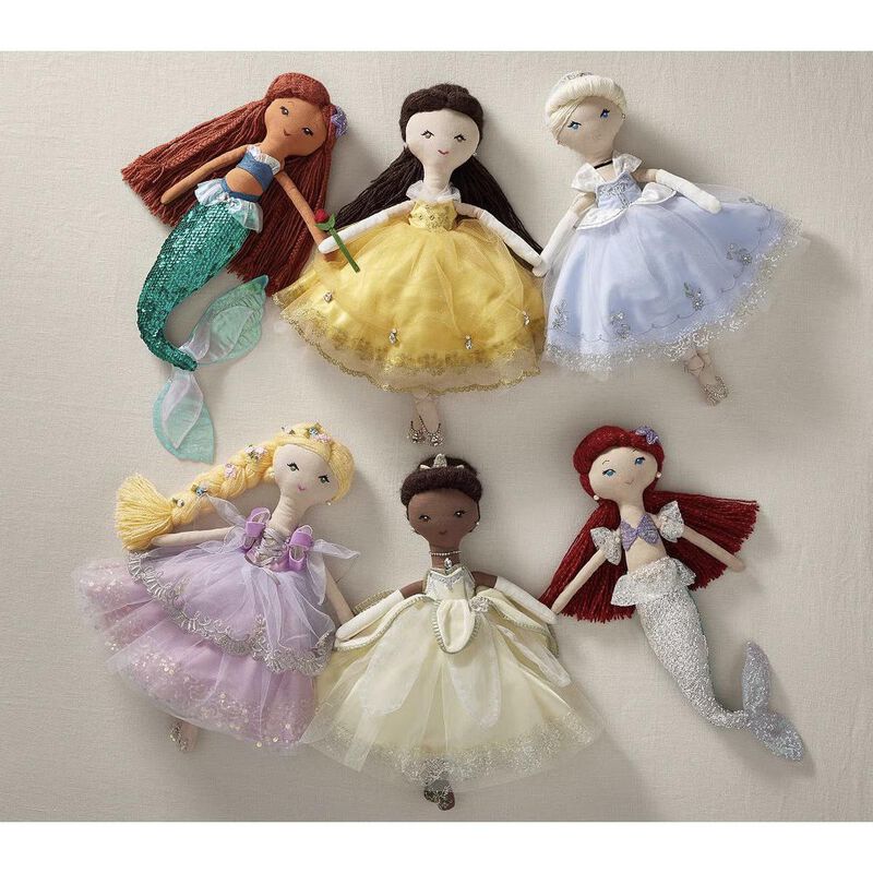 Pottery Barn Kids Disney Princess Designer Doll Ariel Live Action image number 2