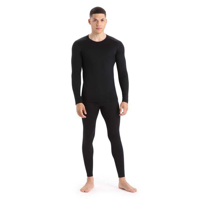Icebreaker Mens 200 Oasis LS Crewe image number 3