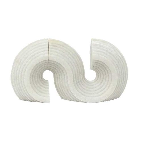French Country S-Curved Book End