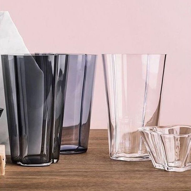 iittala Alvar Aalto Vase 22cm Clear image number 1