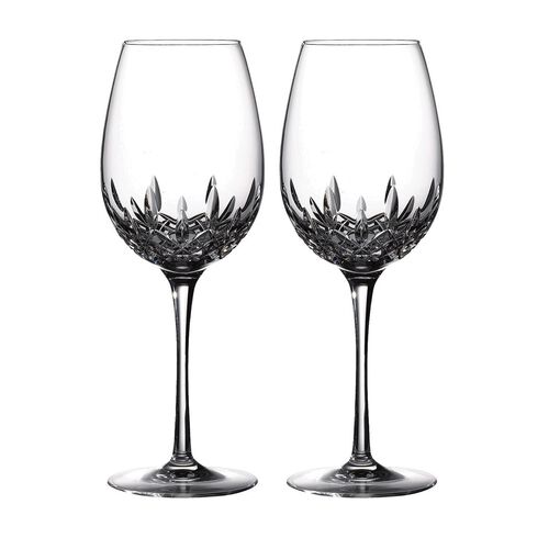 Waterford Lismore Essence Red/Goblet Pair 561ml