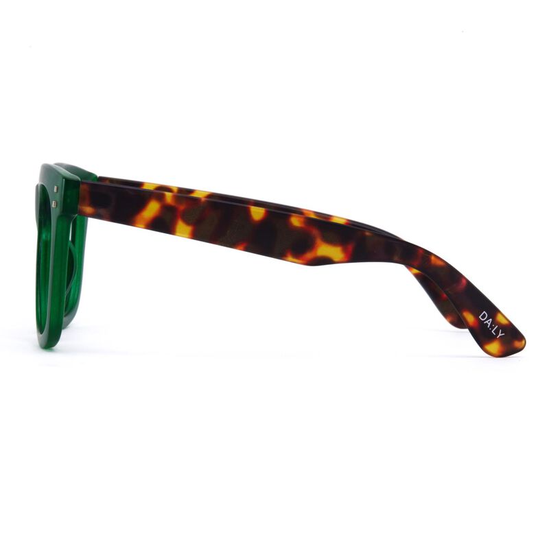Daily Eyewear 11am - Green Reading Glasses image number 2