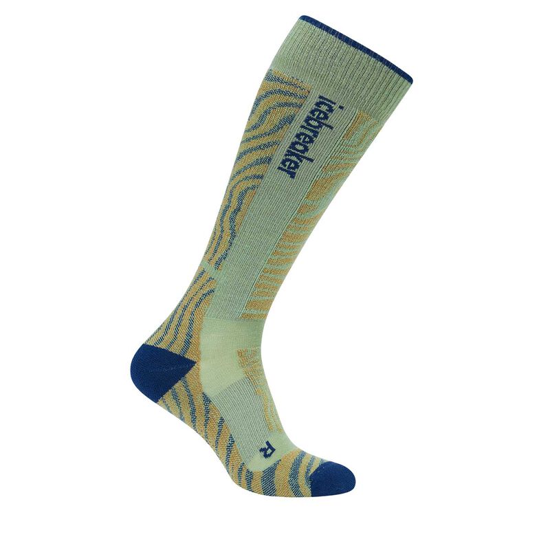 Icebreaker M Merino Blend Ski+ Medium OTC Mountain Contour image number 0