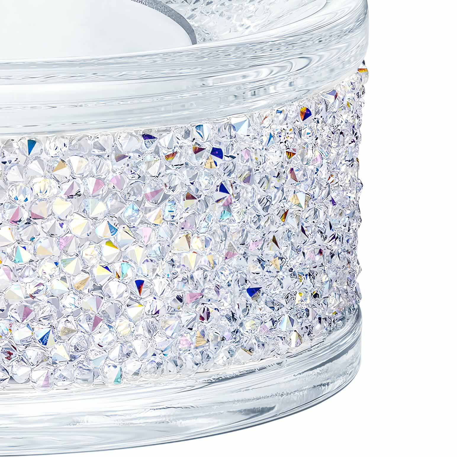 Swarovski Shimmer Tea Light Holder Purple Ballantynes Department Store