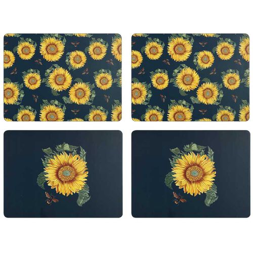 Rhs By Dexam Sunflower Set Of 4 Placemats