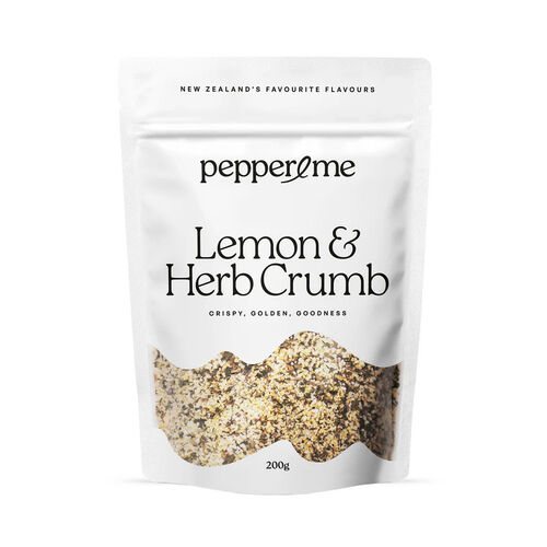 Pepper & Me Lemon & Herb Crumb Bag 200g