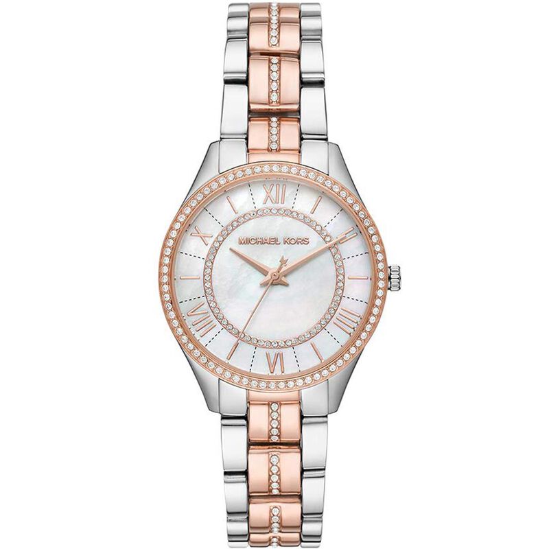 Michael Kors Lauryn Two Tone Analogue Watch MK3979 image number 0