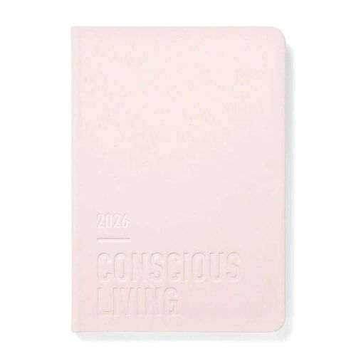 Letts of London Diary Conscious A5 WTV Rosewater 2026