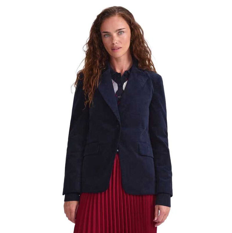 Sportscraft Thea Velvet Blazer image number 0