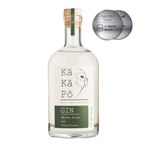 Kakapo Distillery Manuka Honey And Elderflower Gin 700ml