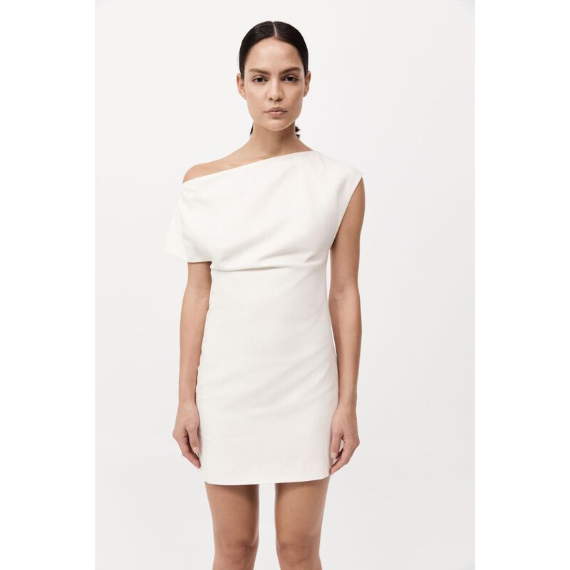 St. Agni Asymmetric Mini Dress image number 3