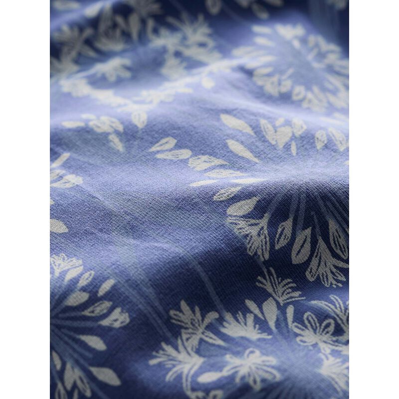 Seasalt Cornwall S/S Veronica Dress Agapanthus Lino Lupin image number 2
