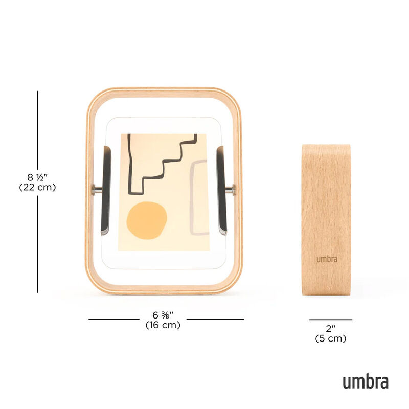 Umbra Bellwood Desk Frame 4x6 Natural image number 3