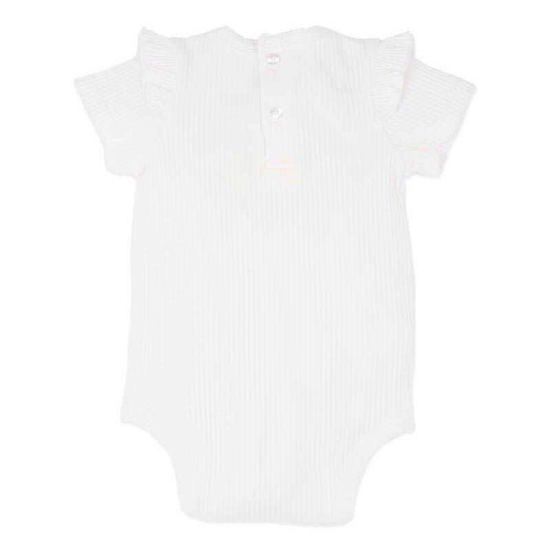 Bébé Bonnie Organic Embroidered Bodysuit image number 3