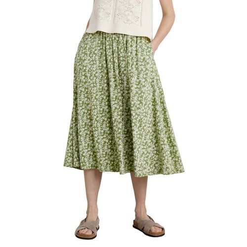 Seasalt Cornwall Ready Sail Skirt Campion Vines Dill