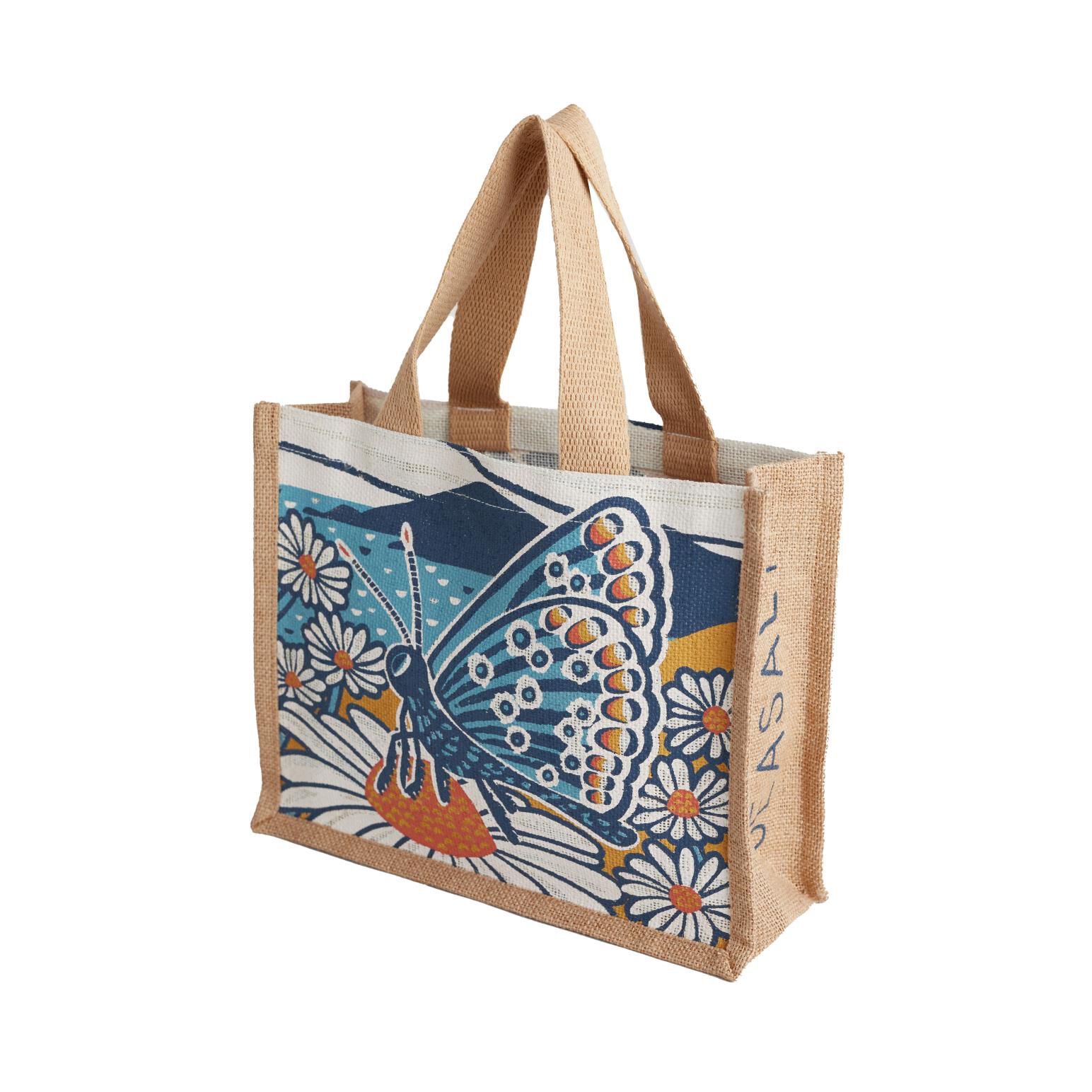 Seasalt Cornwall Cute Jute Blue Butterfly Watercress Ballantynes Department Store