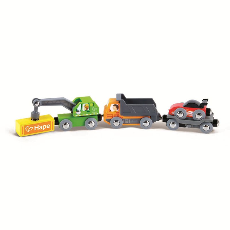 Play Essentials Colourful Construction Vehicles Fleet image number 1
