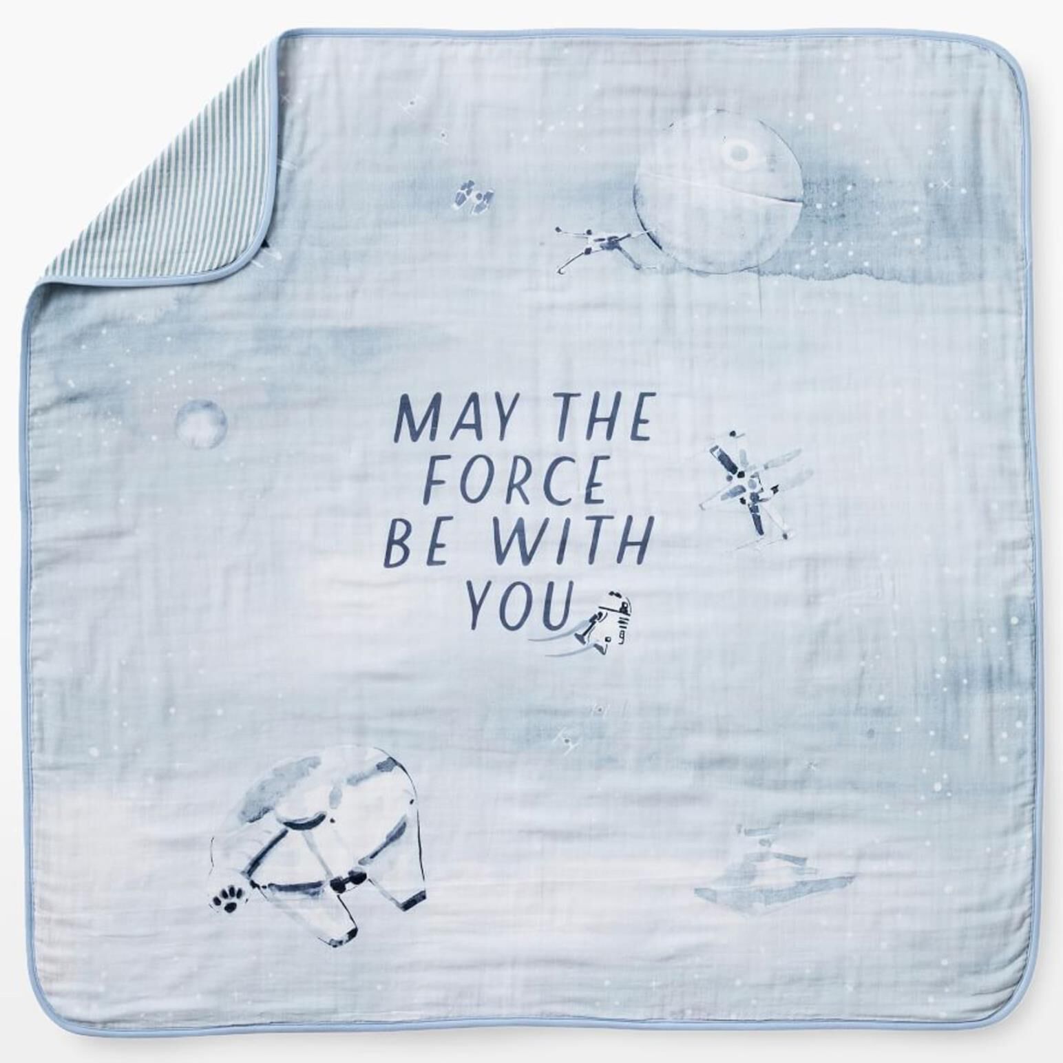 Star wars muslin swaddle top