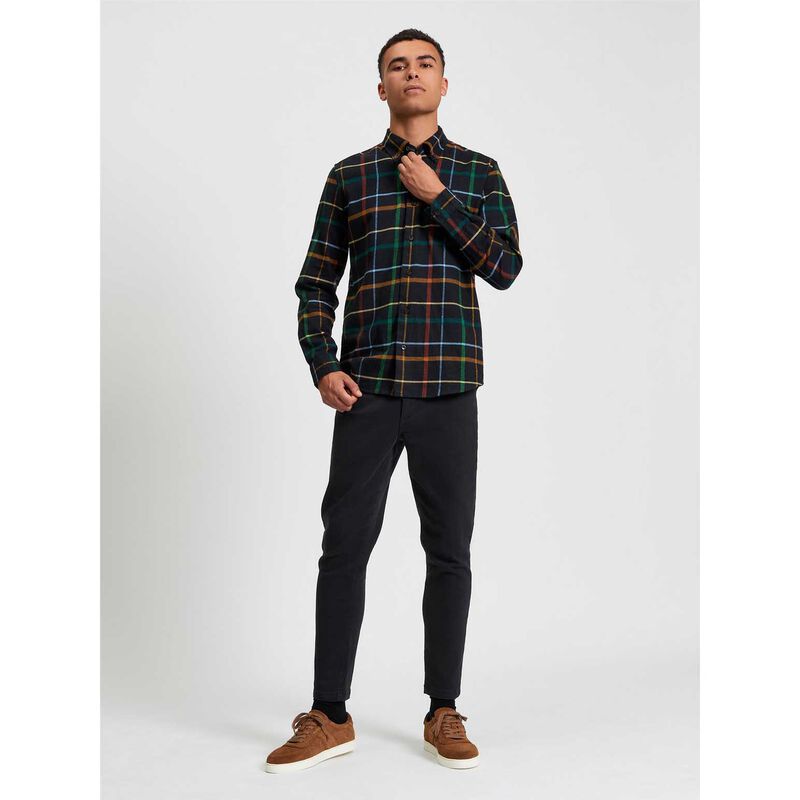 Ben Sherman Oversized Brushed Check Shirt image number 3