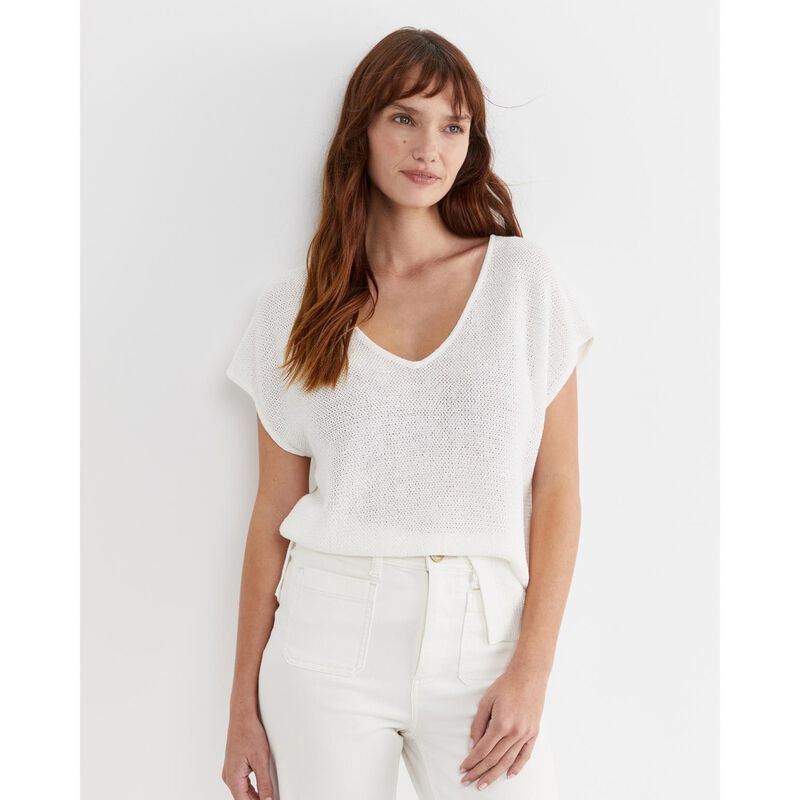 Sportscraft Luisa V Neck Knit image number 2