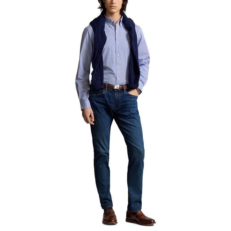 Polo Ralph Lauren Custom Fit Stretch Poplin Shirt image number 3