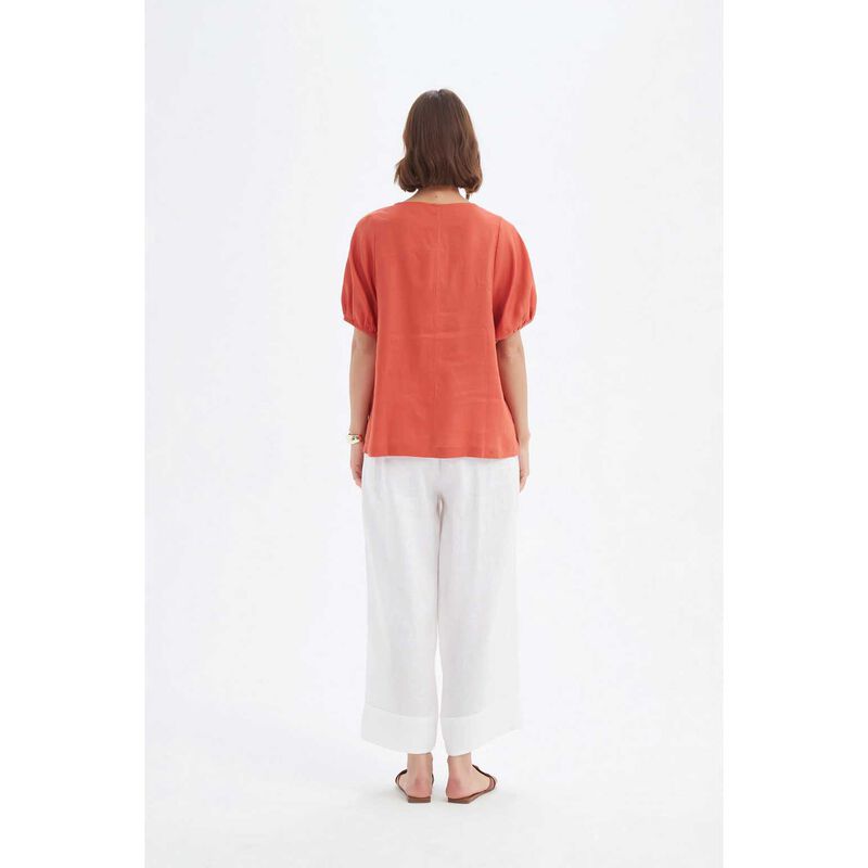 TIRELLI Bishop Sleeve Top image number 4