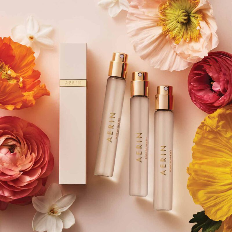 AERIN Rose Premier Collection Purse Spray Atomizer & Refills image number 1