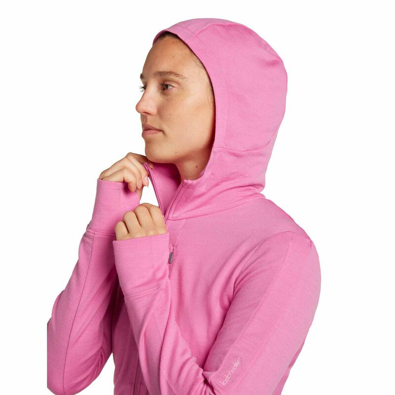 Icebreaker W Merino 260 Quantum LS Zip Hoodie image number 5